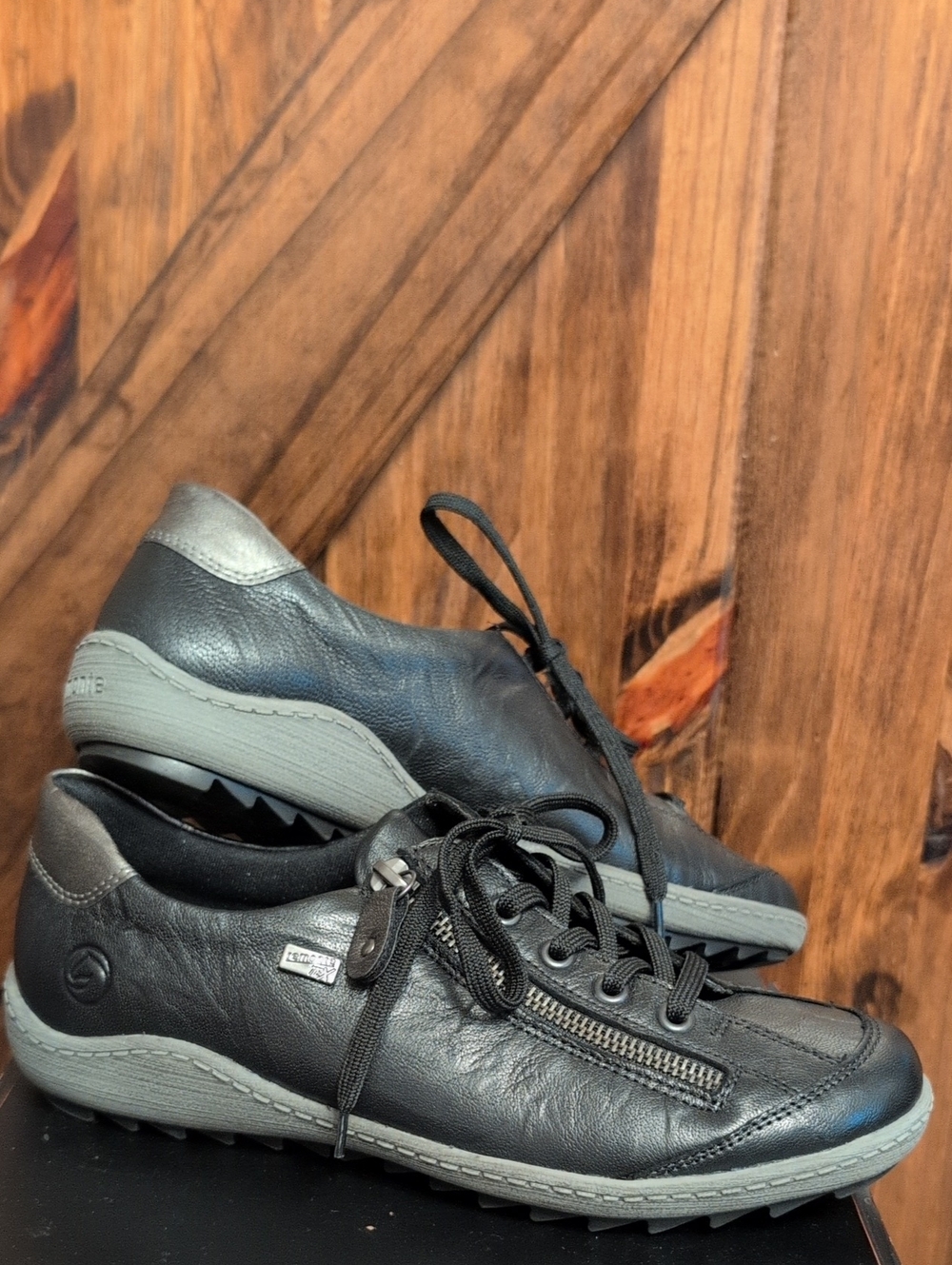 New Remonte Liv Black Comfort Shoes Sz. 38 EU 7 US